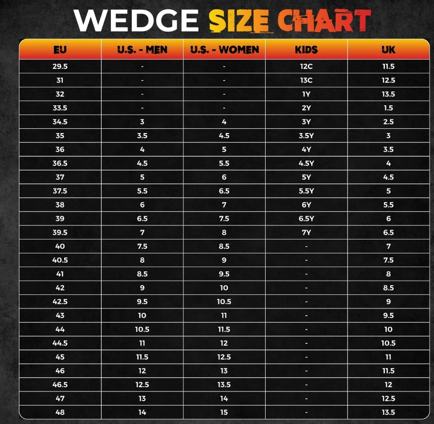 Wedge Black | Fuego Shoes