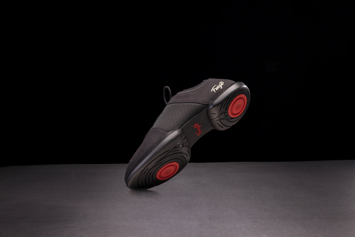 All Black Split Sole | Fuego Shoes