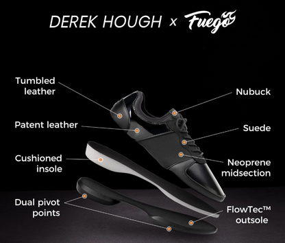Derek Hough | Split Soles | Fuego Shoes