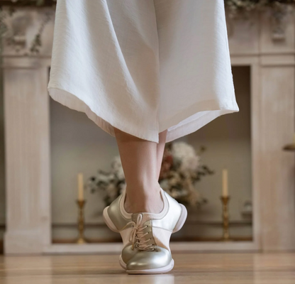 Champagne Split Sole | Fuego Shoes