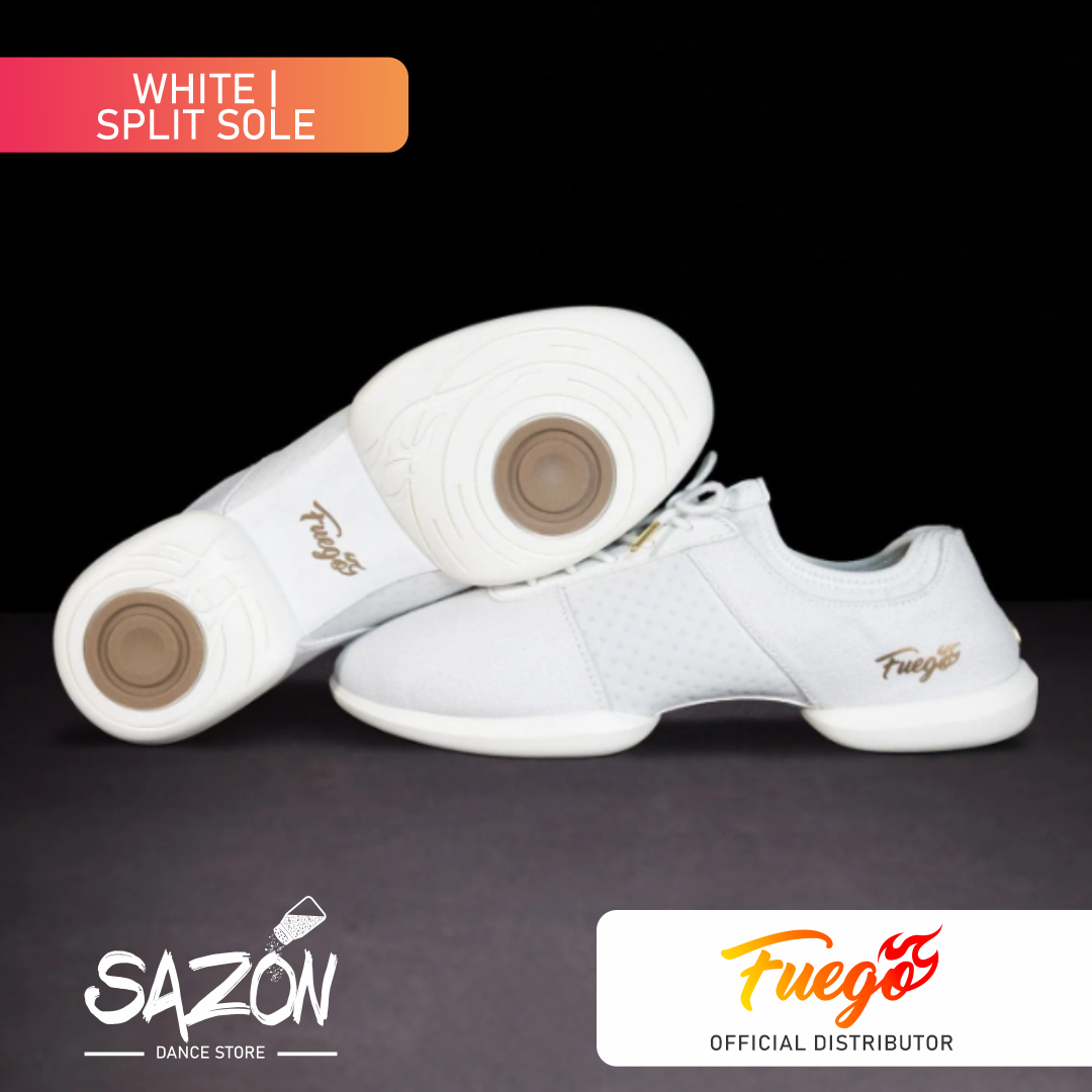 White | Split Sole | Fuego Shoes