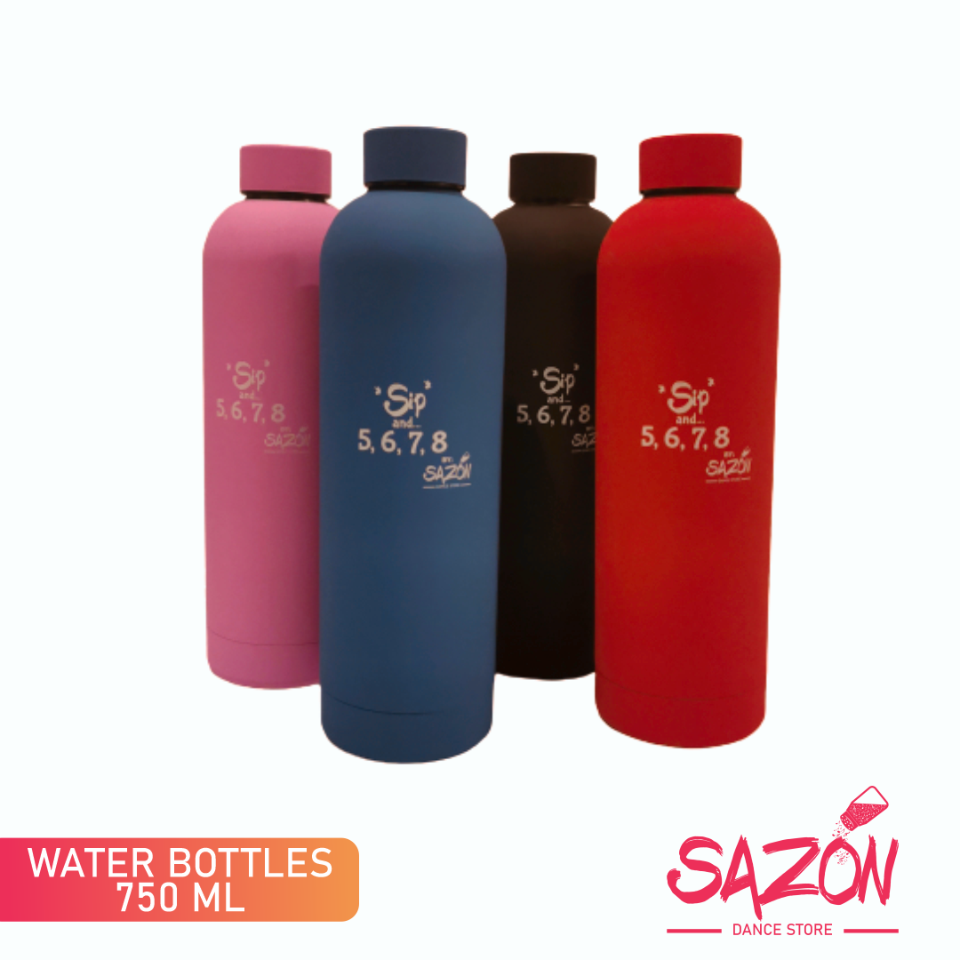 Water Bottle: SIP and 5 6 7 8 - 750ml