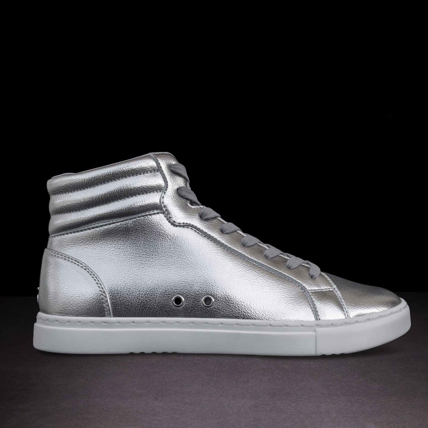 Silver High Top | Fuego Shoes