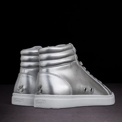 Silver High Top | Fuego Shoes