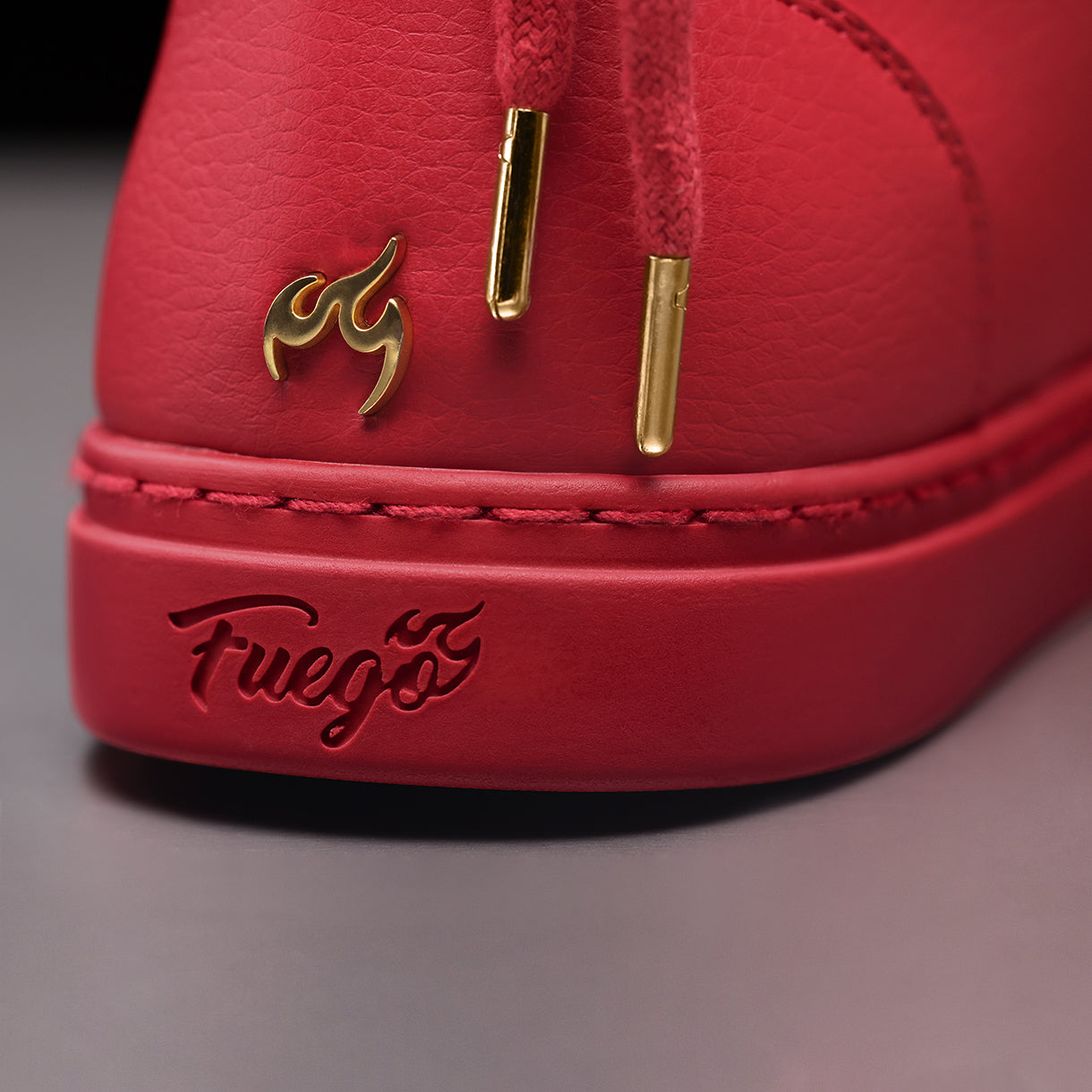 Red High Tops | Fuego Dance