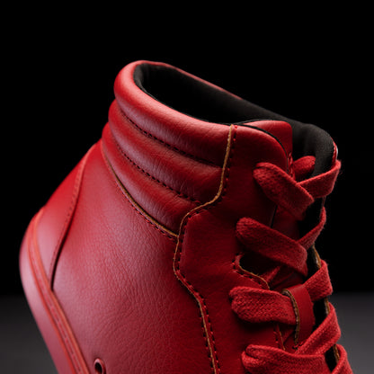 Red High Tops | Fuego Dance