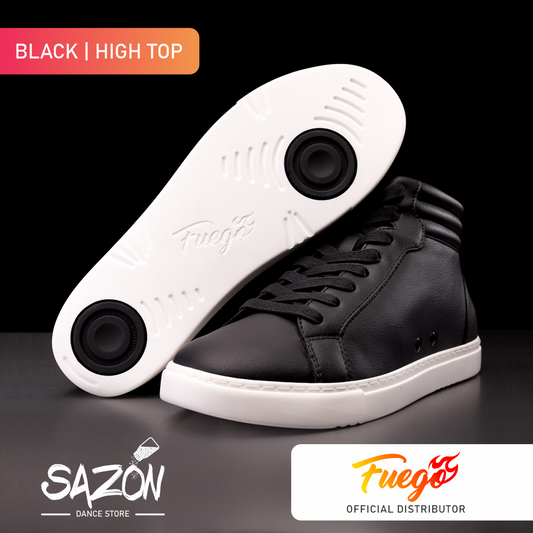 Black High Top | Fuego Shoes