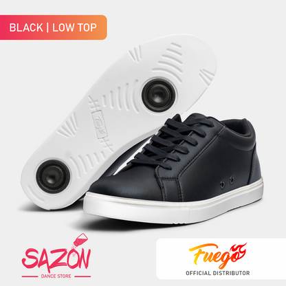 Black Low Top | Fuego Shoes