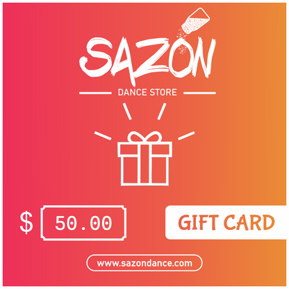 Sazon Dance Store Gift Card