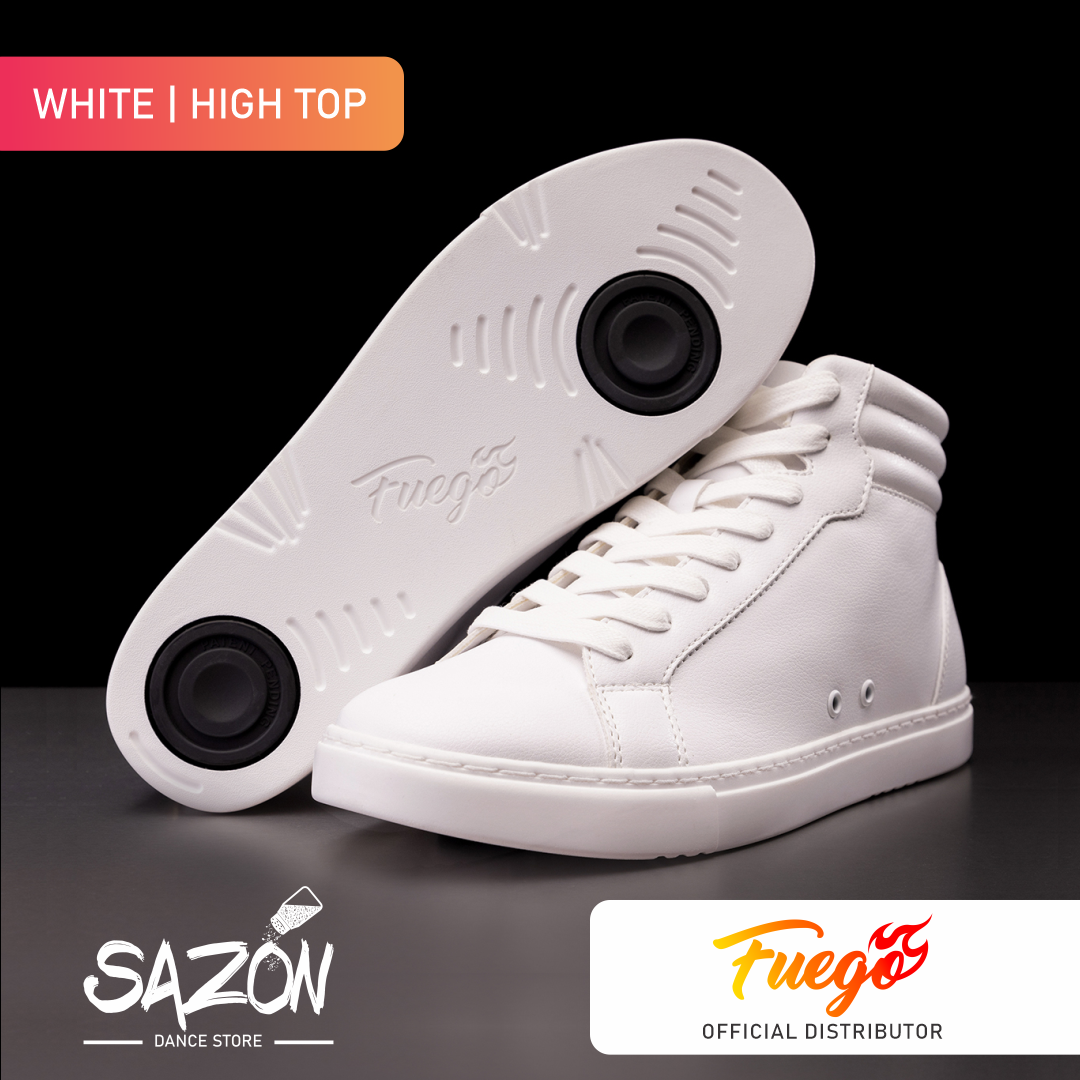 White | High Top | Fuego Shoes